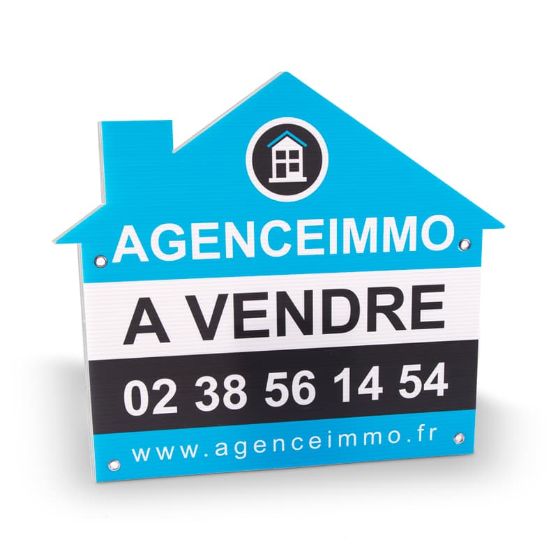 10.00000 Panneaux Agences Immobilières Sur Mesure 70 x 50 cm - Easyflyer