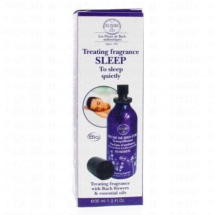 ELIXIRS & CO ''Les fleurs de Bach authentiques'' Brume de bien-être sommeil flacon 30ml